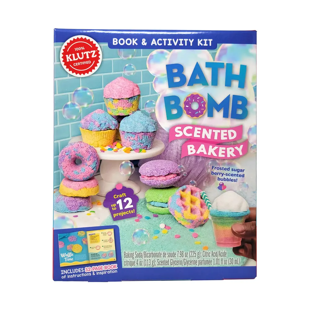 Klutz Bath Bomb Scented Bakery Craft Kit - Create Fizzy Bath Bombs 1