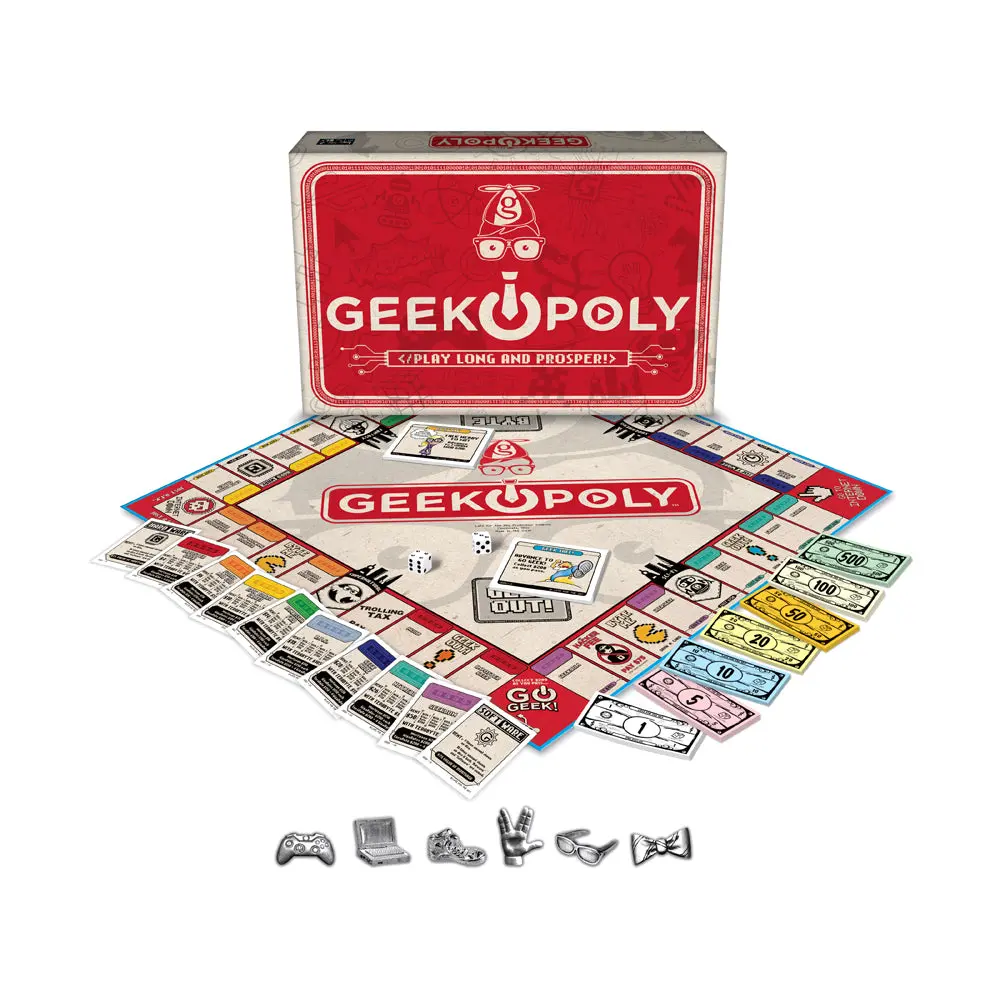 Geek-Opoly Ultimate Geek Culture Board Game 1