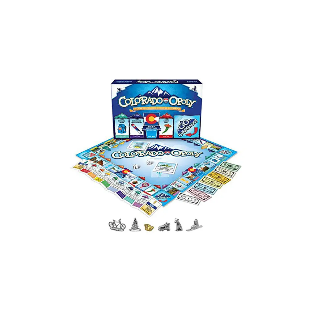 Late For The Sky Colorado-Opoly Board Game 1