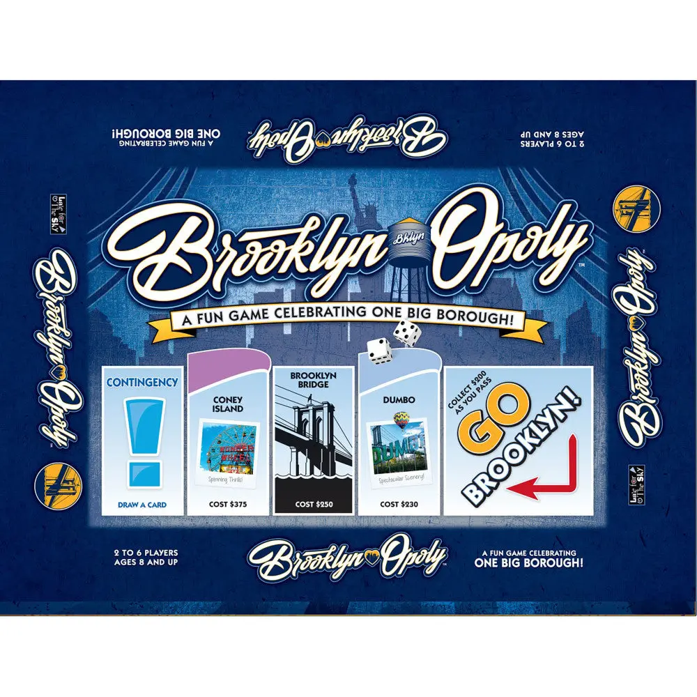 Brooklyn-Opoly Board Game By Late For The Sky - Fun Family Game Night 1