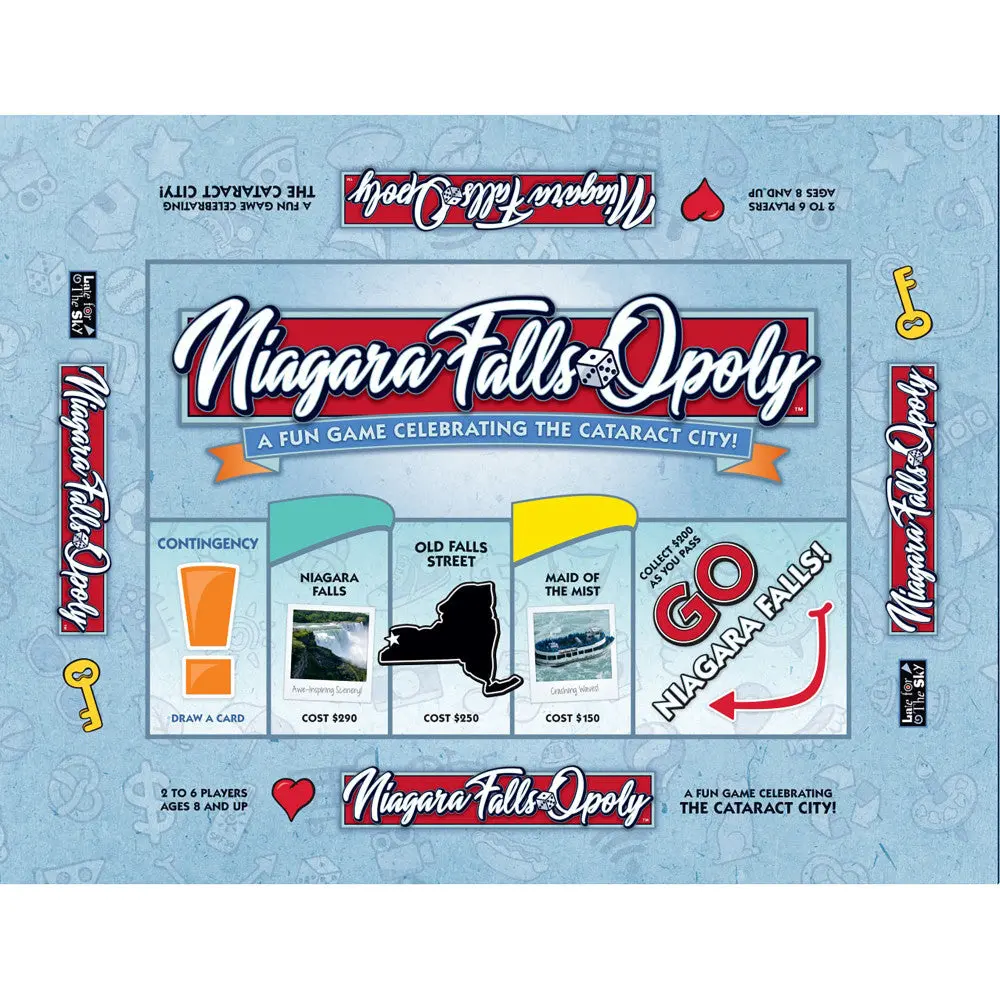 Niagara Falls-Opoly Themed Family Board Game By Late For The Sky 1
