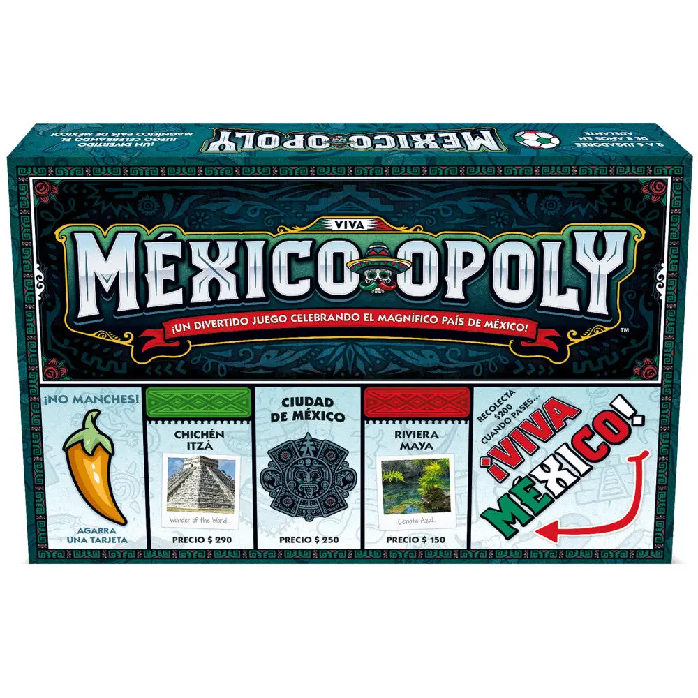 Late For The Sky Mexico-Opoly Spanish Edition Board Game 1