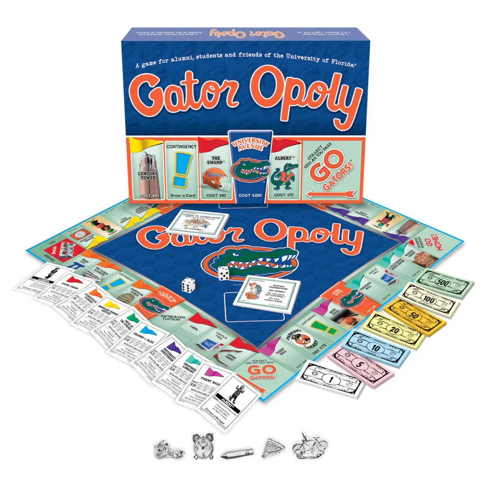 Gatoropoly University Of Florida Themed Board Game 1