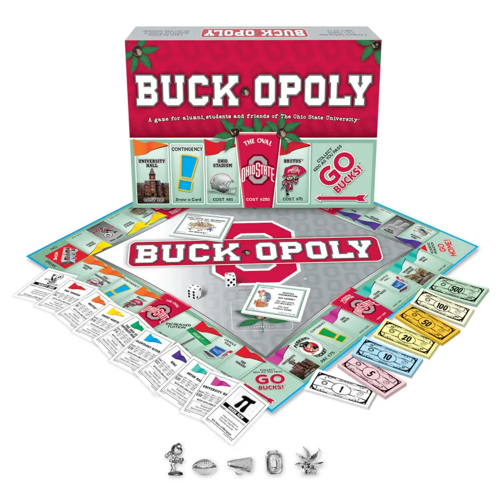 Ohio State Buck-Opoly Monopoly-Style Board Game 1