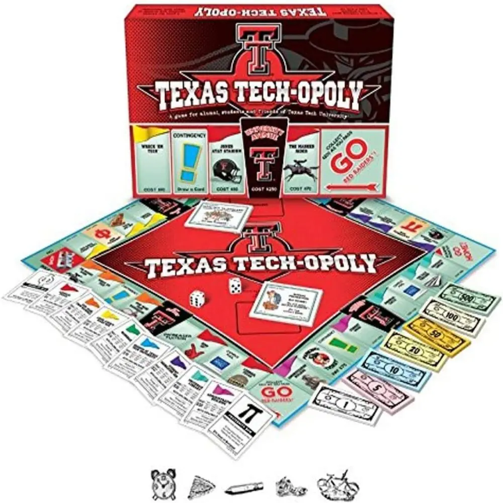 Texas Tech University Edition Texas Tech-Opoly Board Game 1
