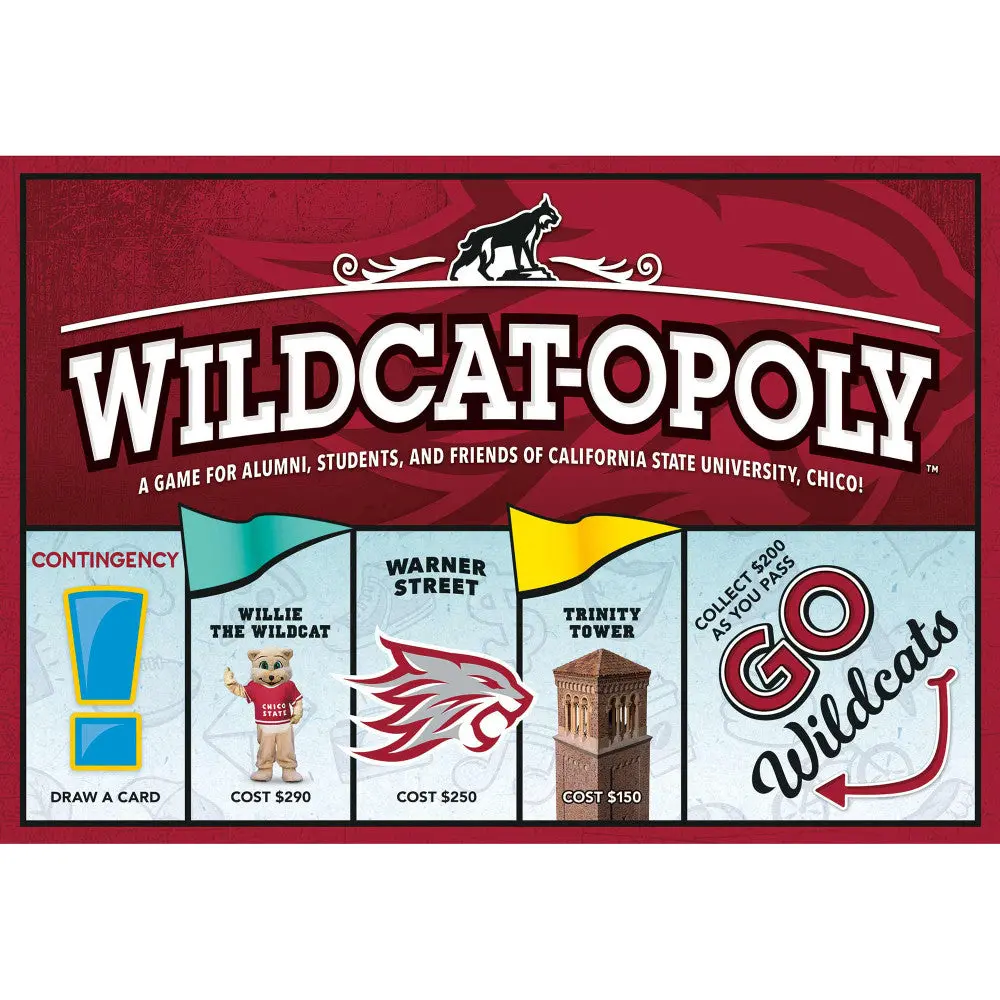 Wildcat-Opoly University Edition Board Game For Ages 8+ 1