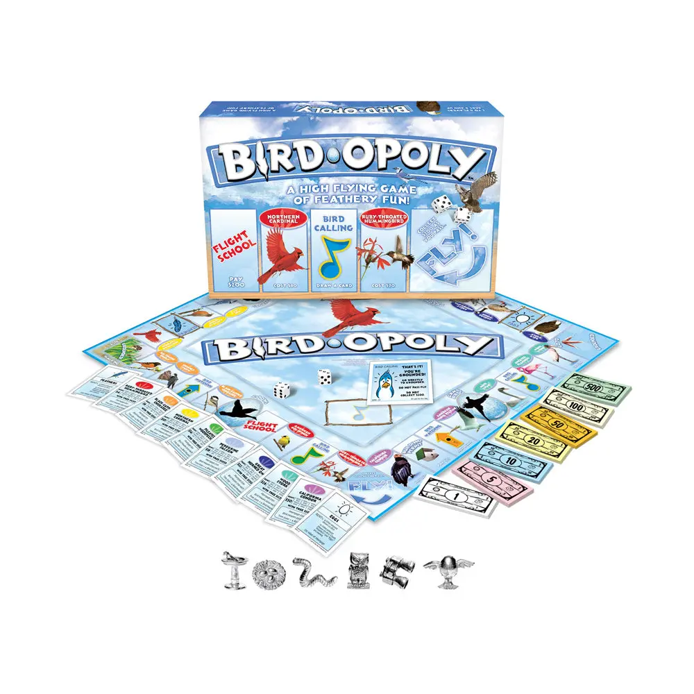 Bird-Opoly Board Game By Late For The Sky 1