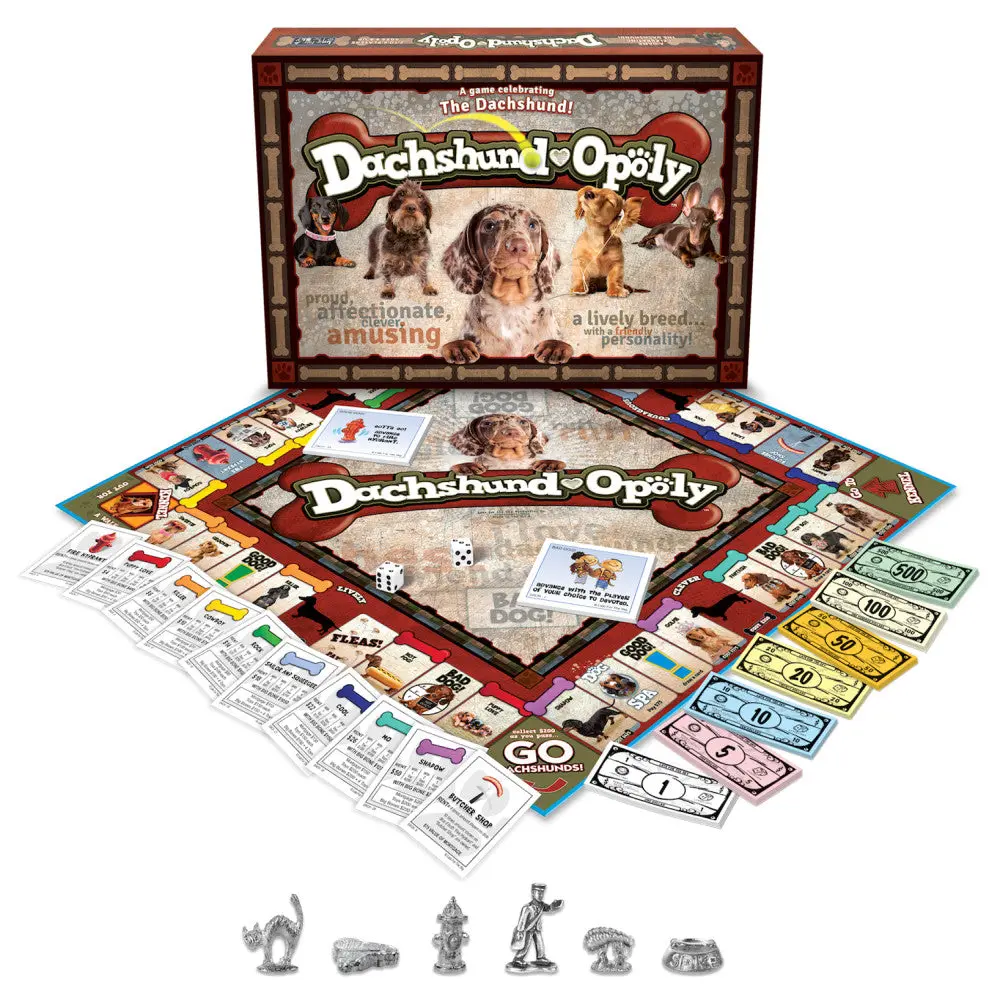 Dachshund-Opoly Dog Breed Themed Board Game 1