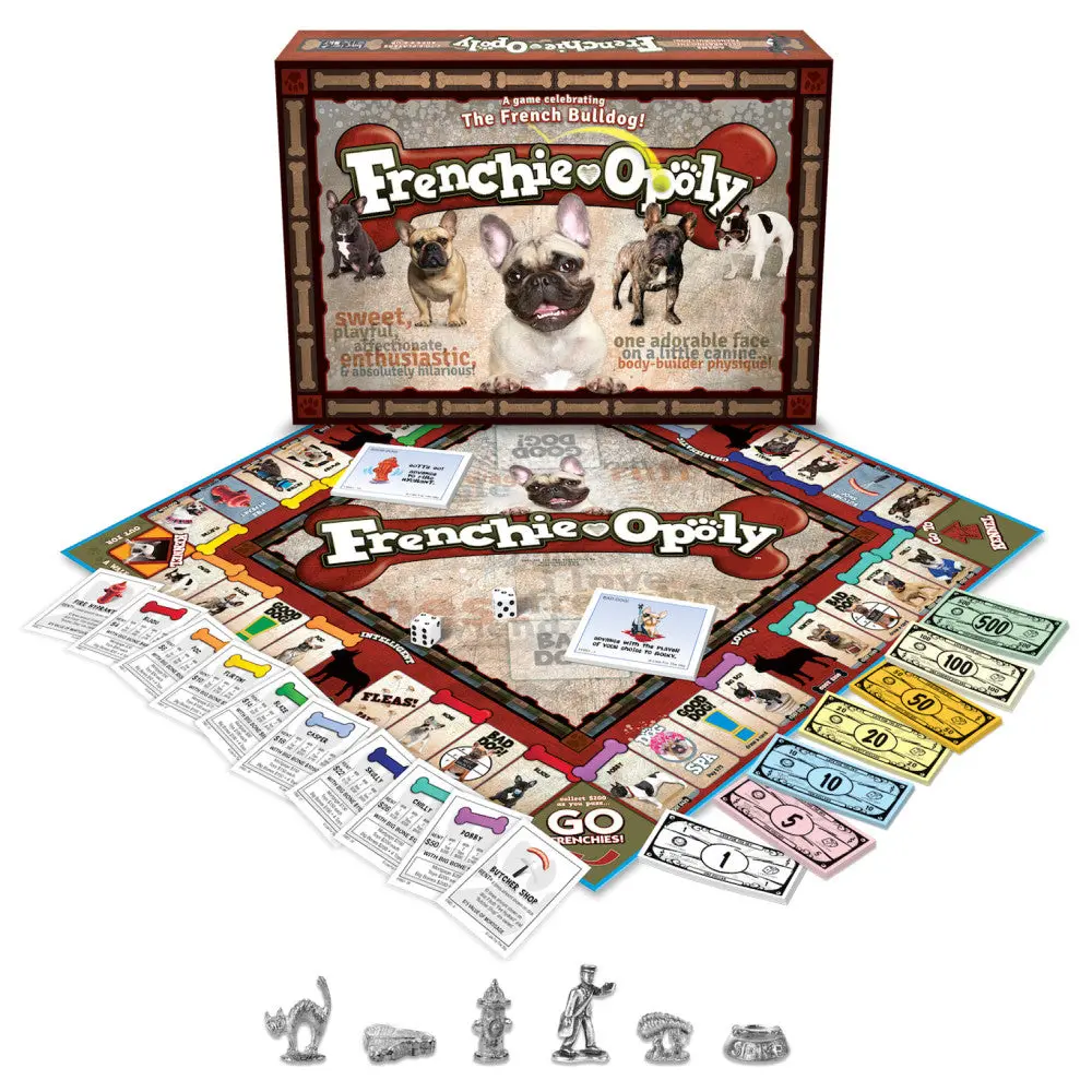 French Bulldog Frenchie-Opoly Board Game 1