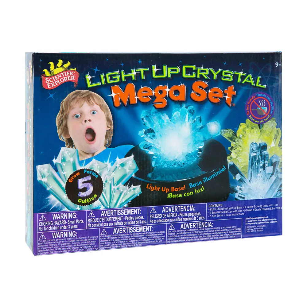 Scientific Explorer Light Up Crystal Growing Kit 1