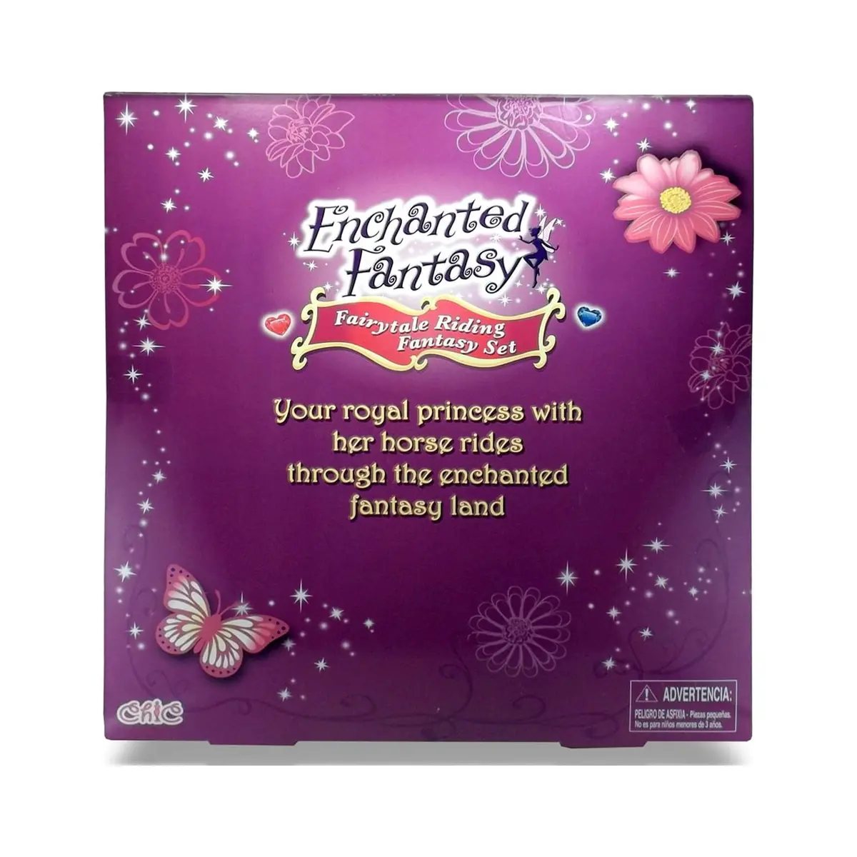 Enchanted Fantasy Princess With Magical Unicorn - Glamorous Adventure Set 1