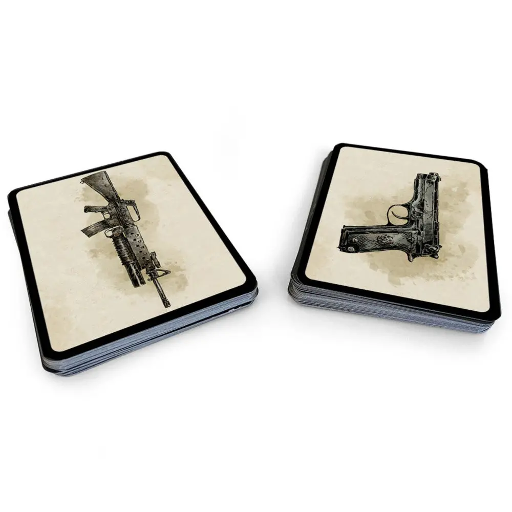 Free League Twilight 2000: Illustrated Weapon Cards Set 1