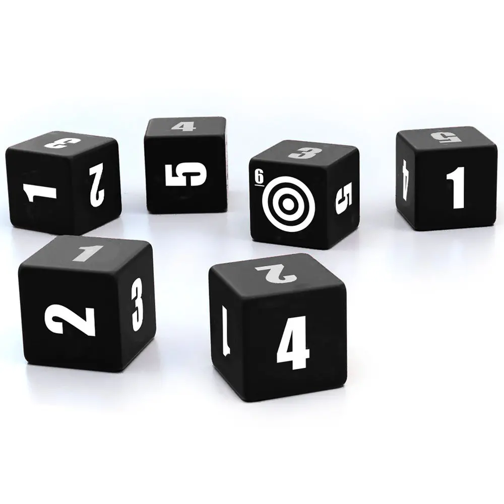 The Walking Dead Universe Rpg: Engraved Base Dice Set 1