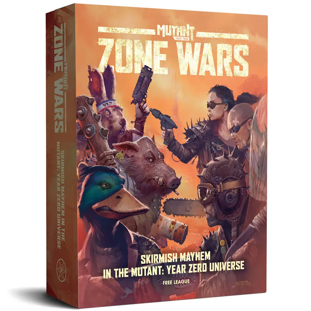 Free League Mutant Year Zero: Zone Wars - Core Miniatures Set 1