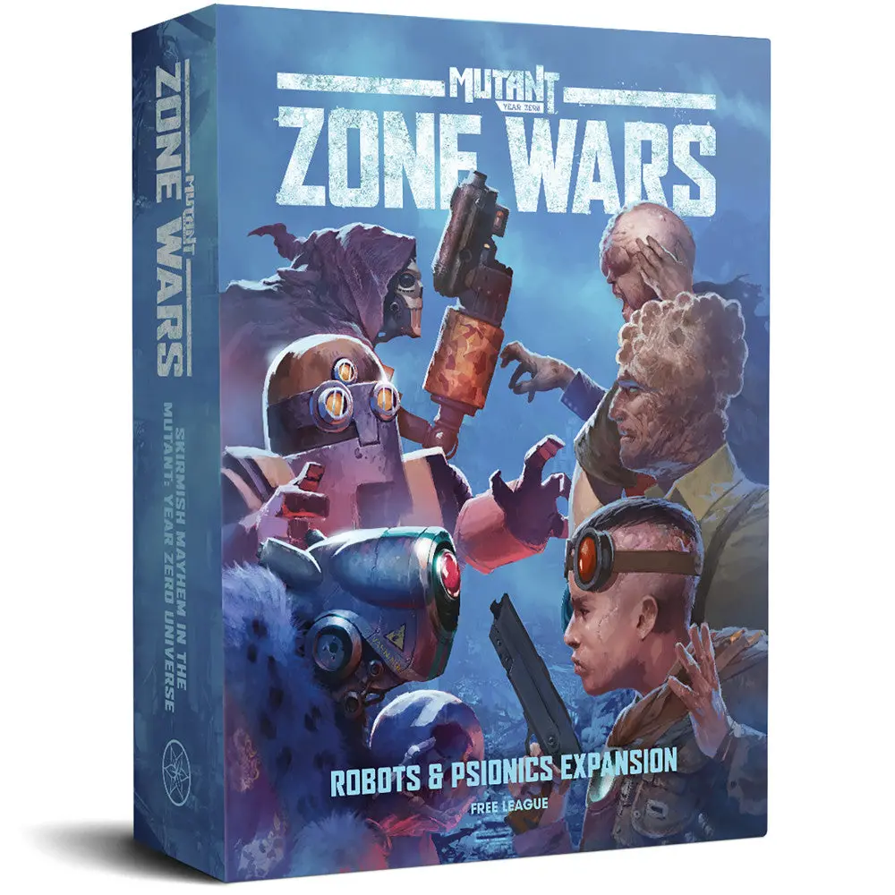 Free League Mutant Year Zero: Zone Wars Robots & Psionics Expansion Set 1