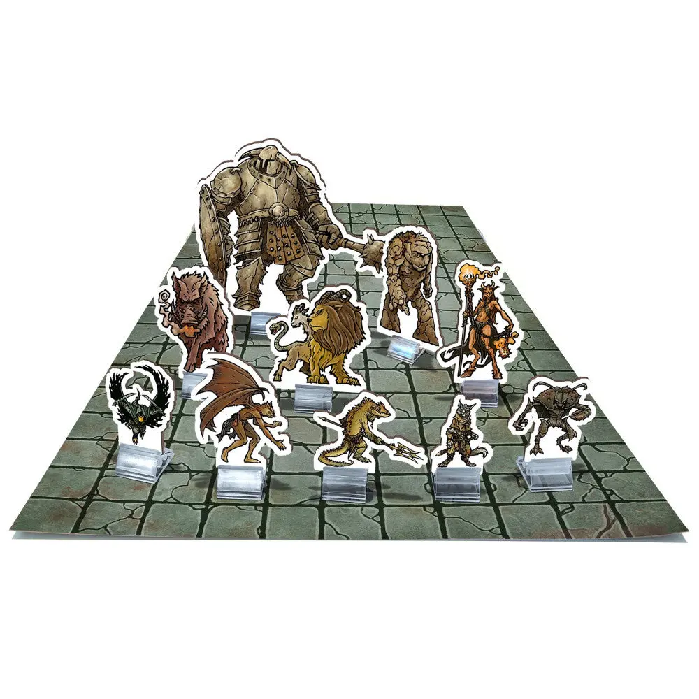 Free League Publishing Dragonbane Monsters Standee Set - Rpg Fantasy Creatures 1