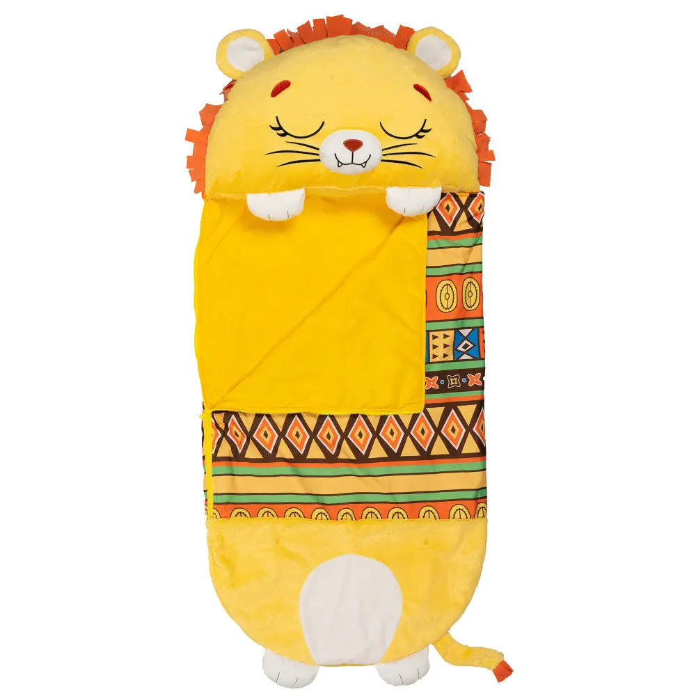 Happy Nappers Lion Lex 66 Inch 2-In-1 Plush Pillow & Sleepy Sack - Large 1
