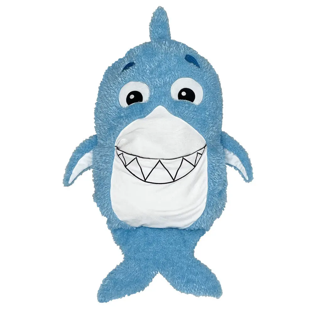 Shamzees Shark Plush Pillow Cover - Huggable Blue Friend For Bedtime 1