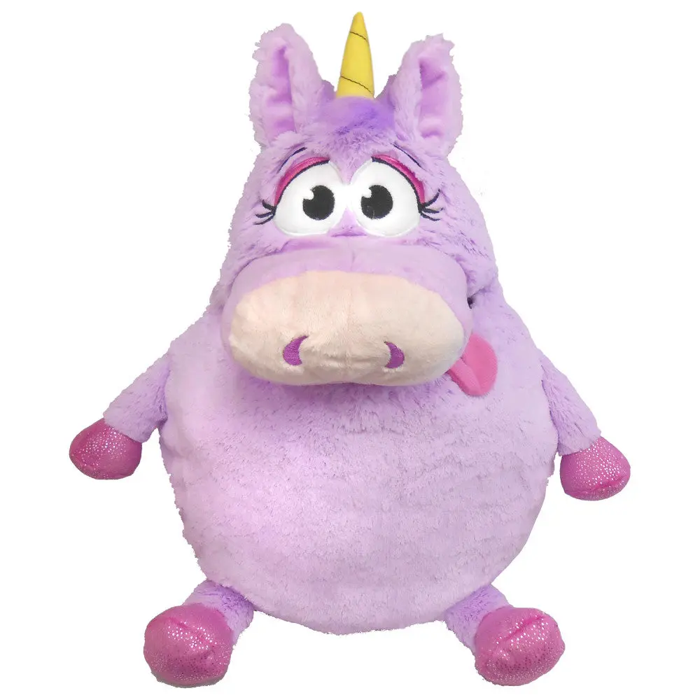 Tummy Stuffers Plush Unicorn - Purple Storage Companion 1