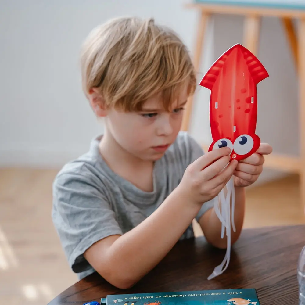 Playsteam Ocean Friends White Shark & Squid Underwater Adventure Set 1