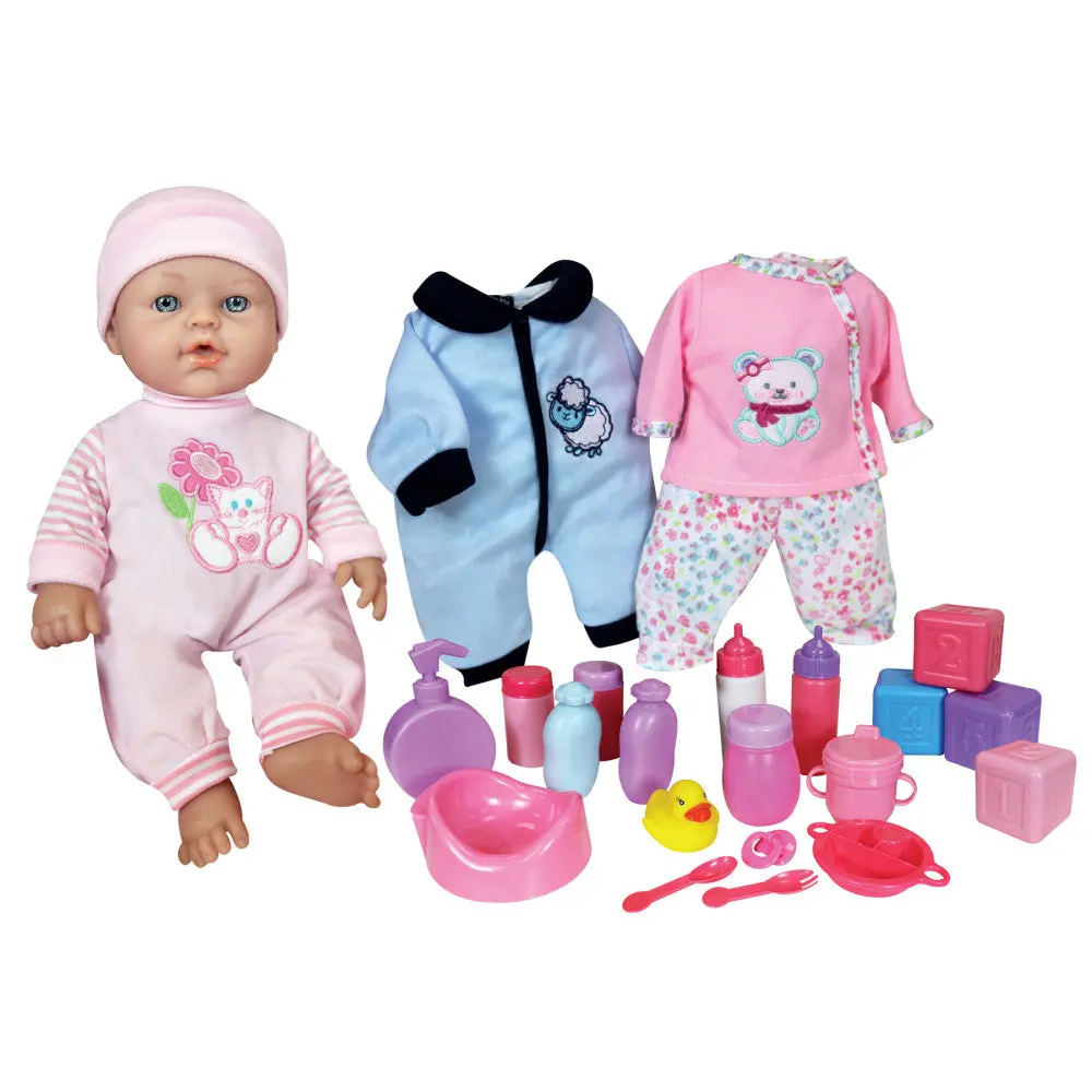 Lissi 12" Interactive Baby Doll With Multiple Accessories And Outfits 1