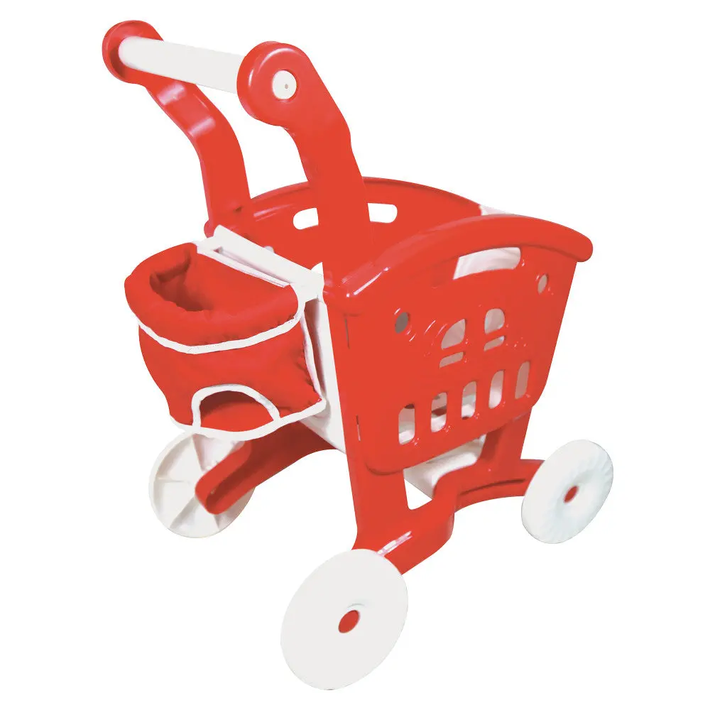 Lissi Doll Shopping Cart With Food Accessories Playset For Kids Ages 2+ 1