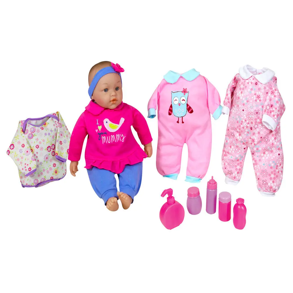 Lissi 15-Inch Interactive Baby Doll With Extra Outfits And Accessories 1