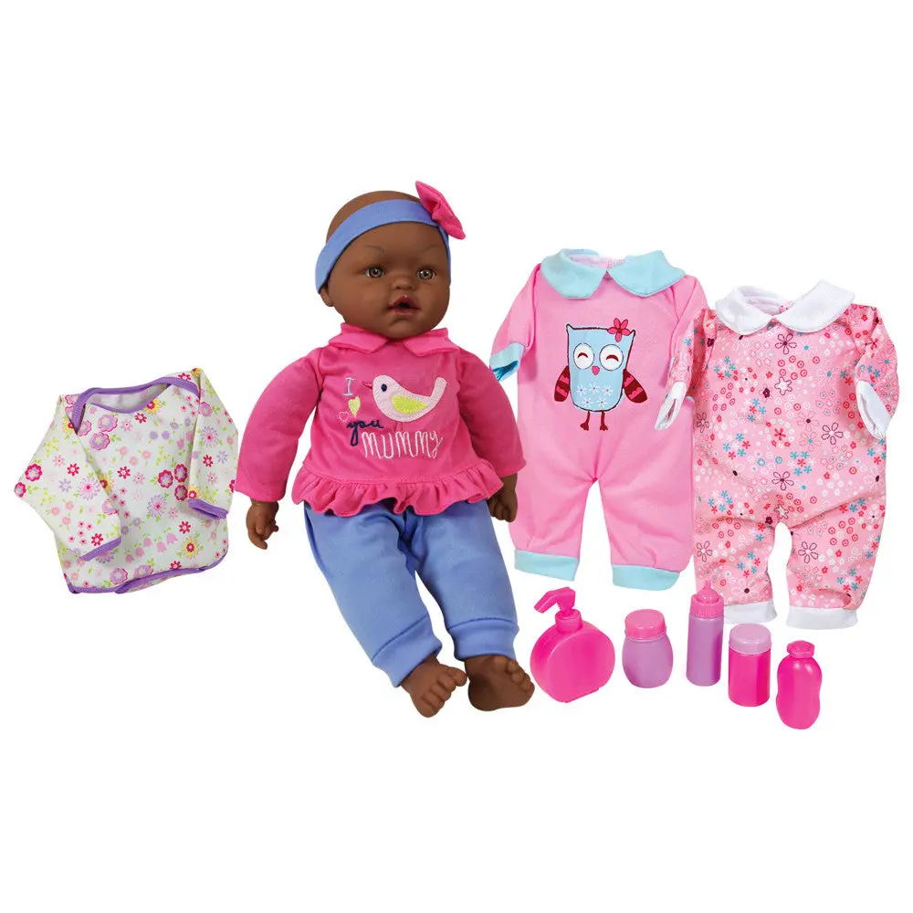 Lissi 15 Inch Interactive Baby Doll With Colorful Outfits And Accessories 1