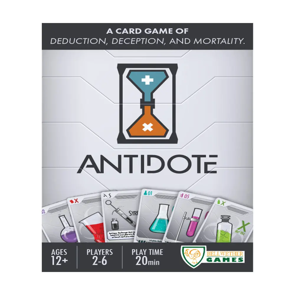 Antidote Strategy Card Game By Bellfether Games 1