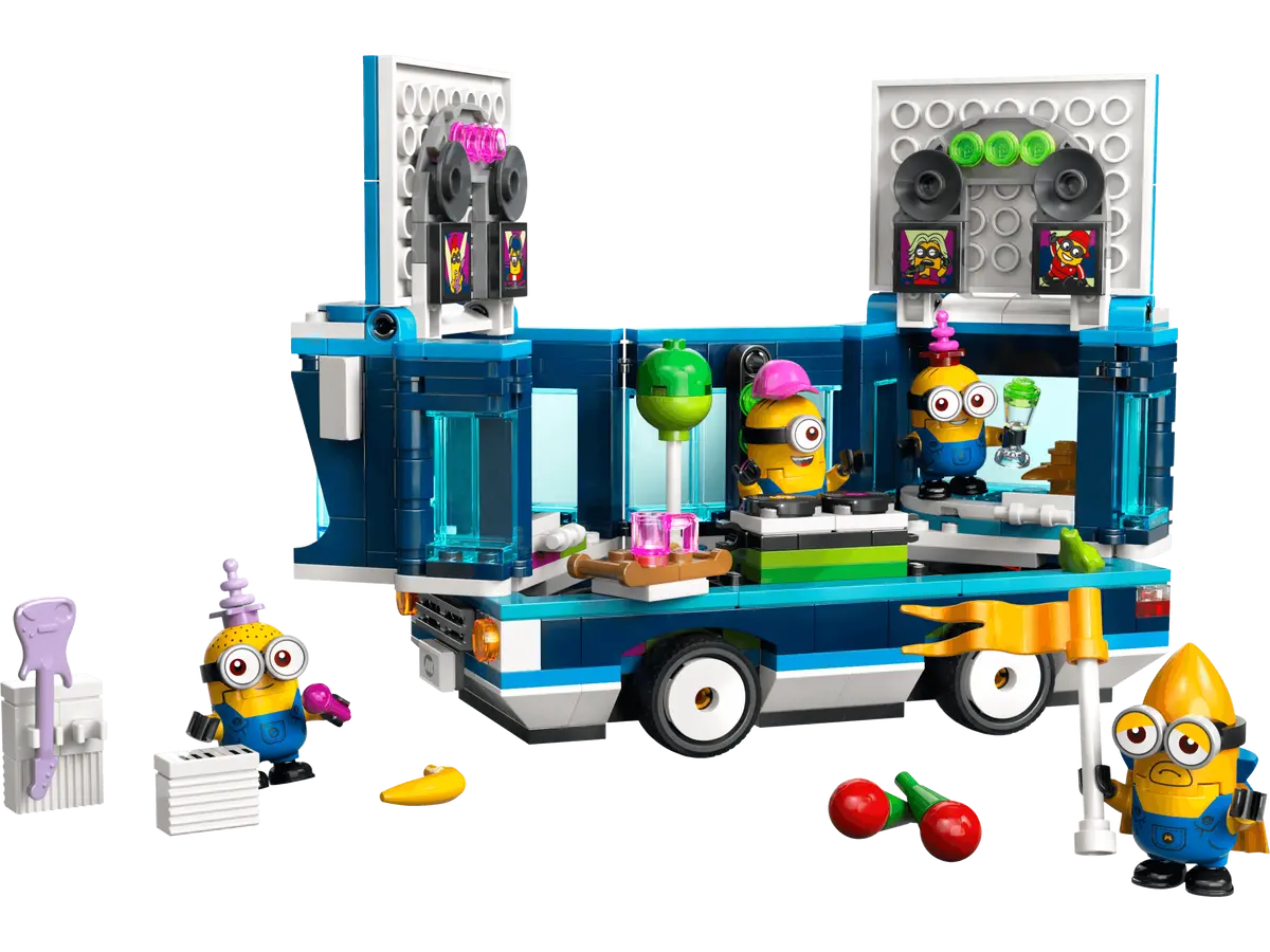 Lego Despicable Me 4 Minions’ Music Party Bus 75581 1