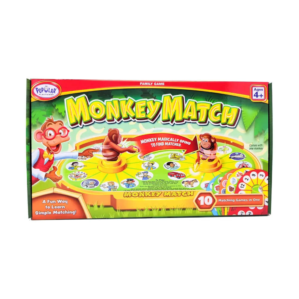 Monkey Match Educational Game By Popular Playthings 1