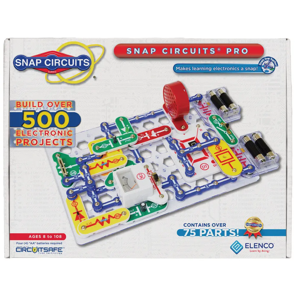 Elenco Snap Circuits Pro Sc-500 - Electronics Exploration Kit 1