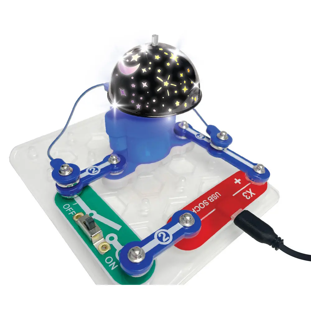 Snap Circuits Nite Lite - Diy Night Light Kit - Stem Educational Toy For Kids 5+ 1