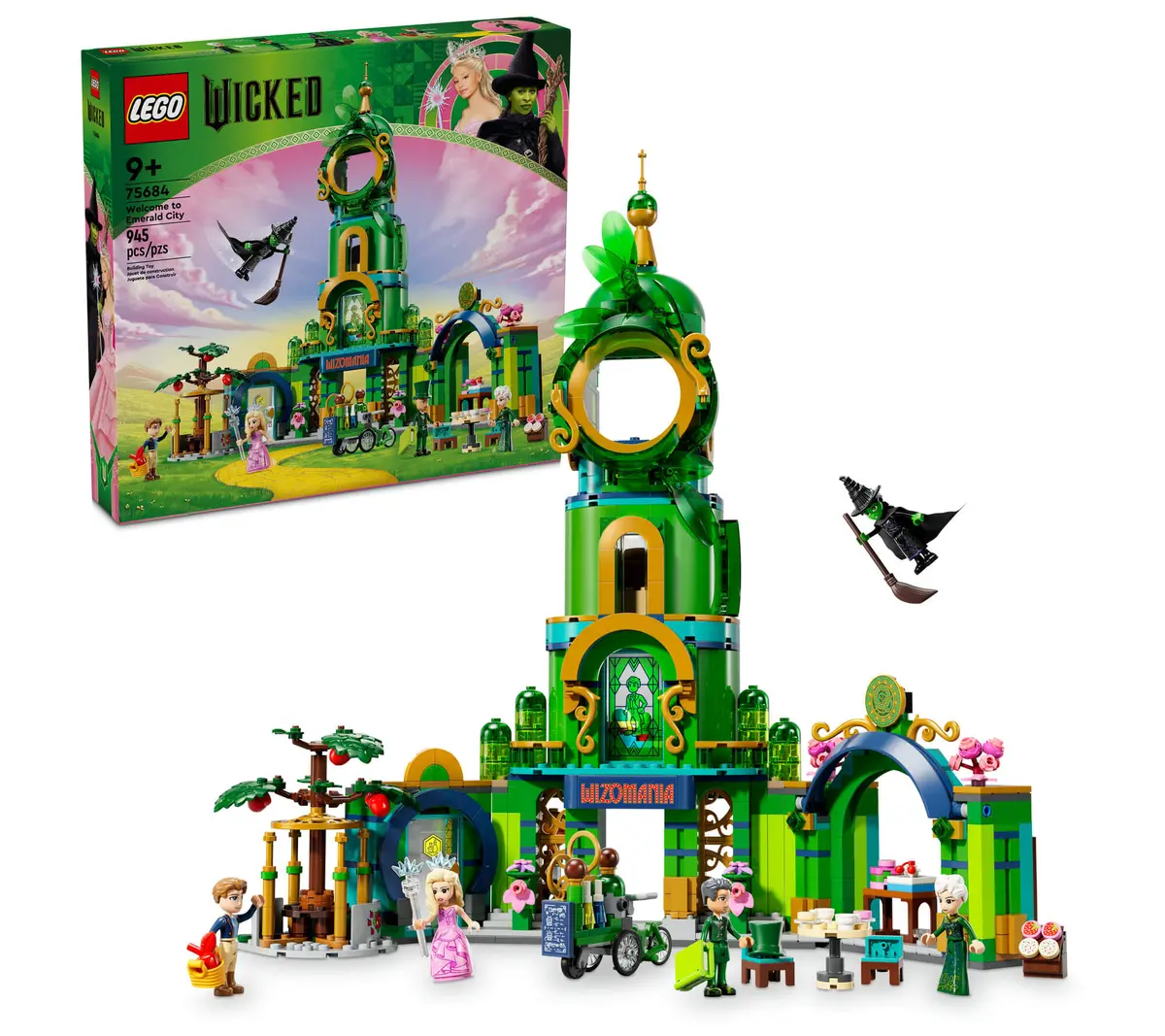 Lego Wicked Welcome To Emerald City 945-Piece Collectible Toy 1