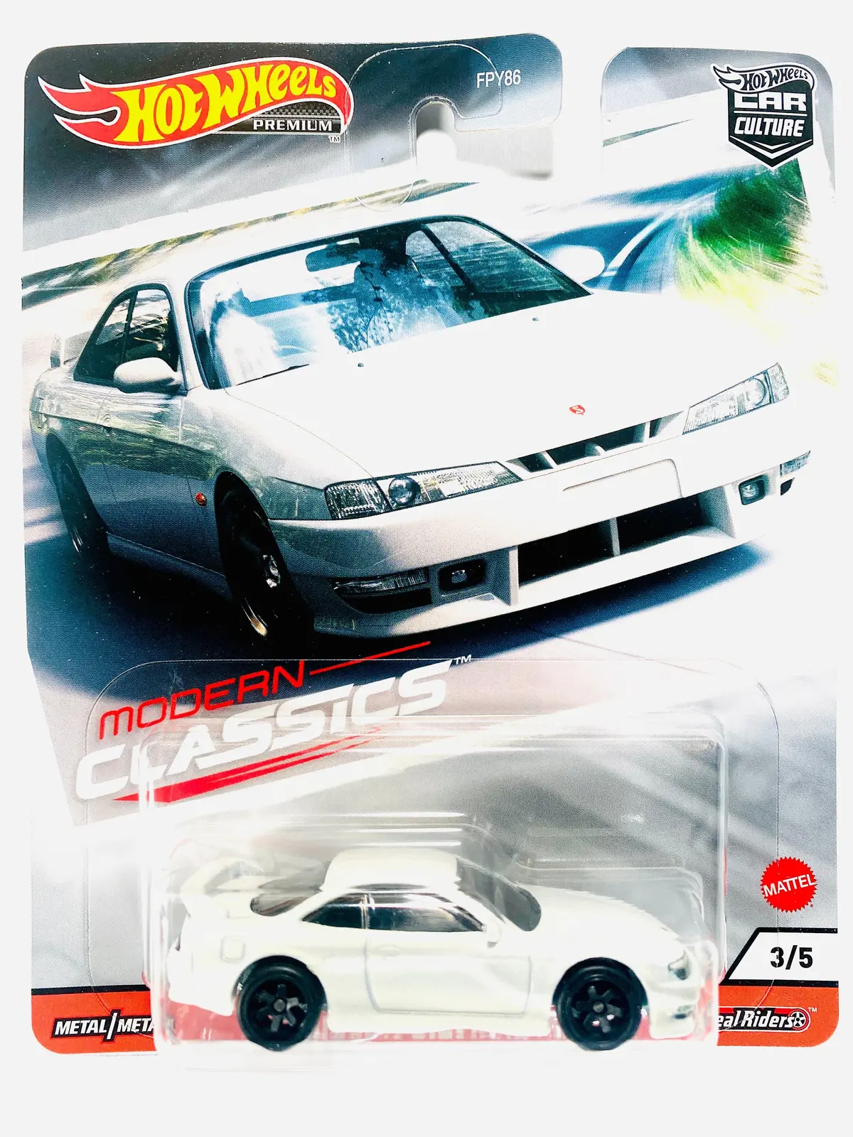 Hot Wheels 2020 Car Culture Modern Classics Nissan Silvia S14 - Damaged Card/Blister 1