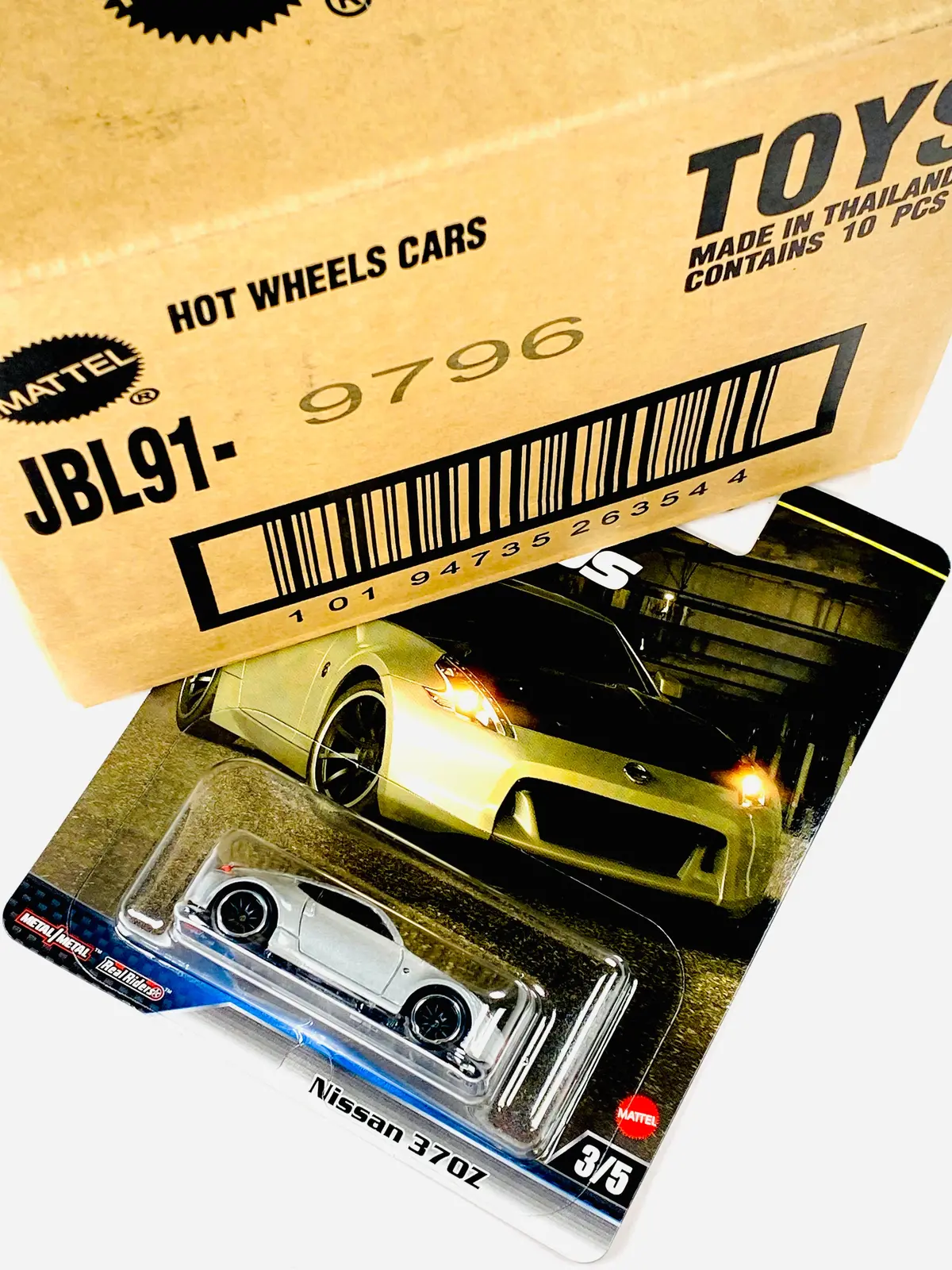 Hot Wheels 2025 Fast & Furious Nissan 370Z Factory Sealed Solid Pack (10 Cars) 1