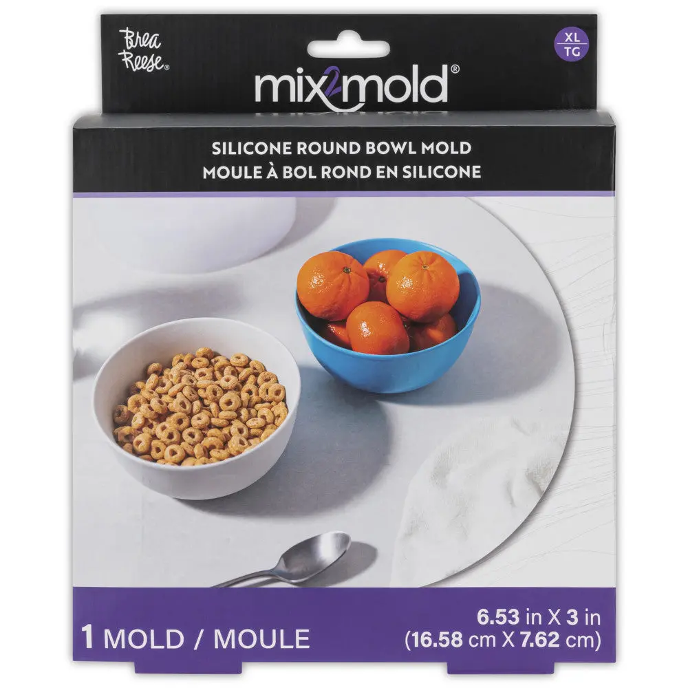 Brea Reese Mix2mold Silicone Cereal & Soup Bowl Mold 1