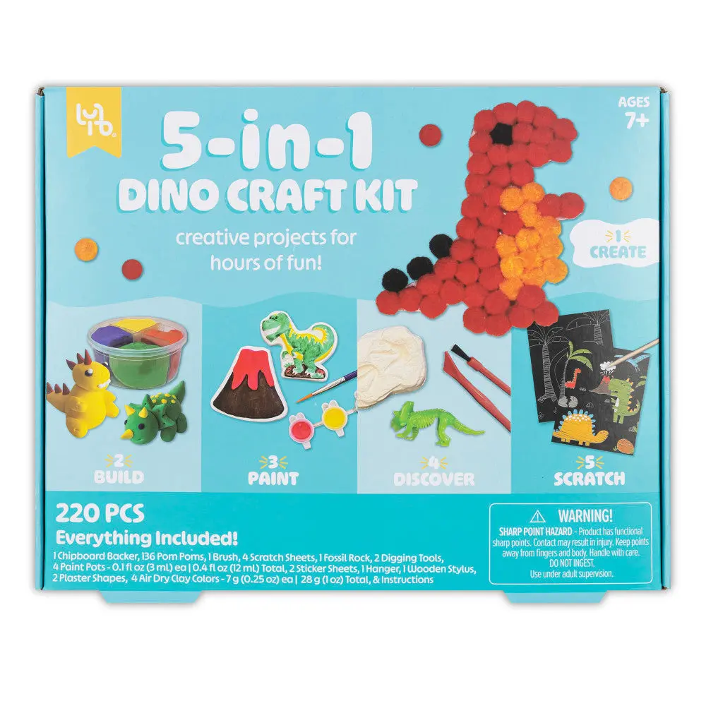 Little Yellow Bicycle Dino Explorer Diy Dinosaur Craft Kit 1