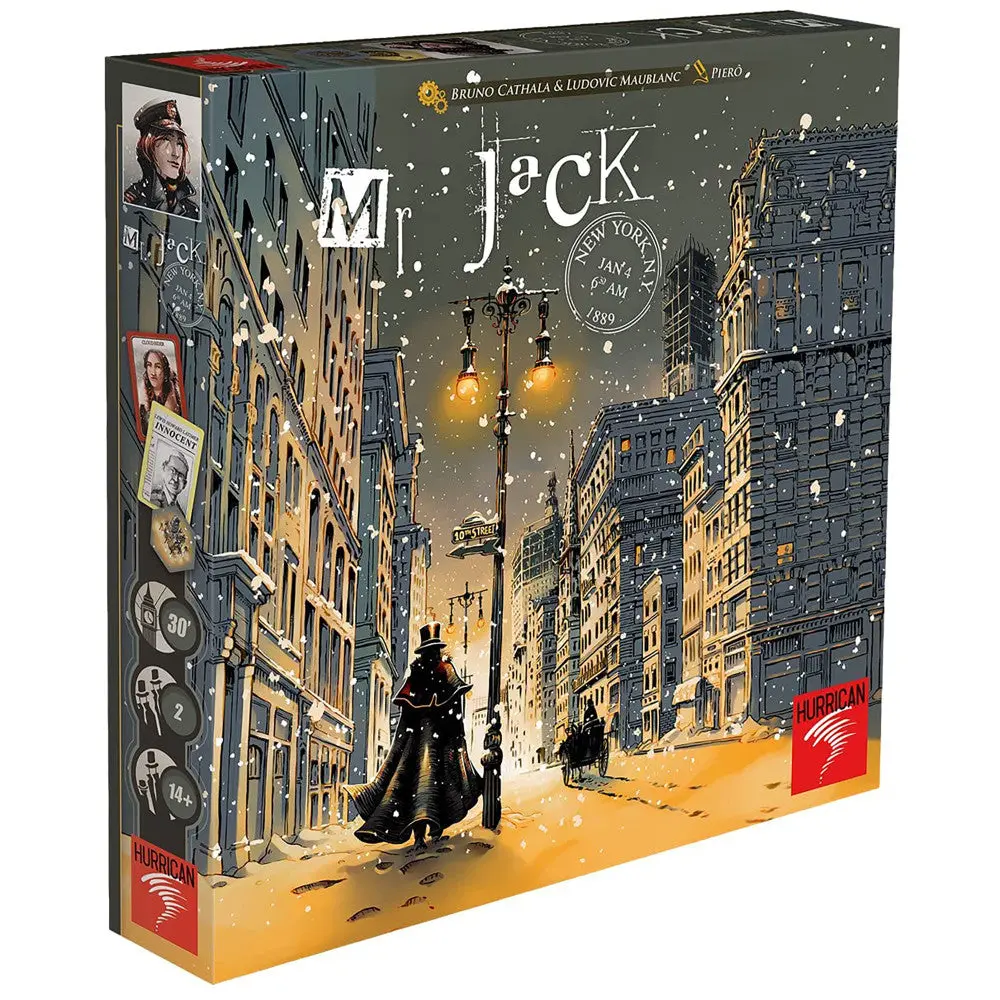 Mr. Jack New York - Tactical Detective Strategy Board Game 1