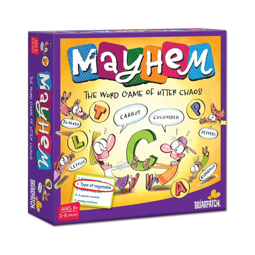 Mayhem Family Board Game By Briarpatch 1