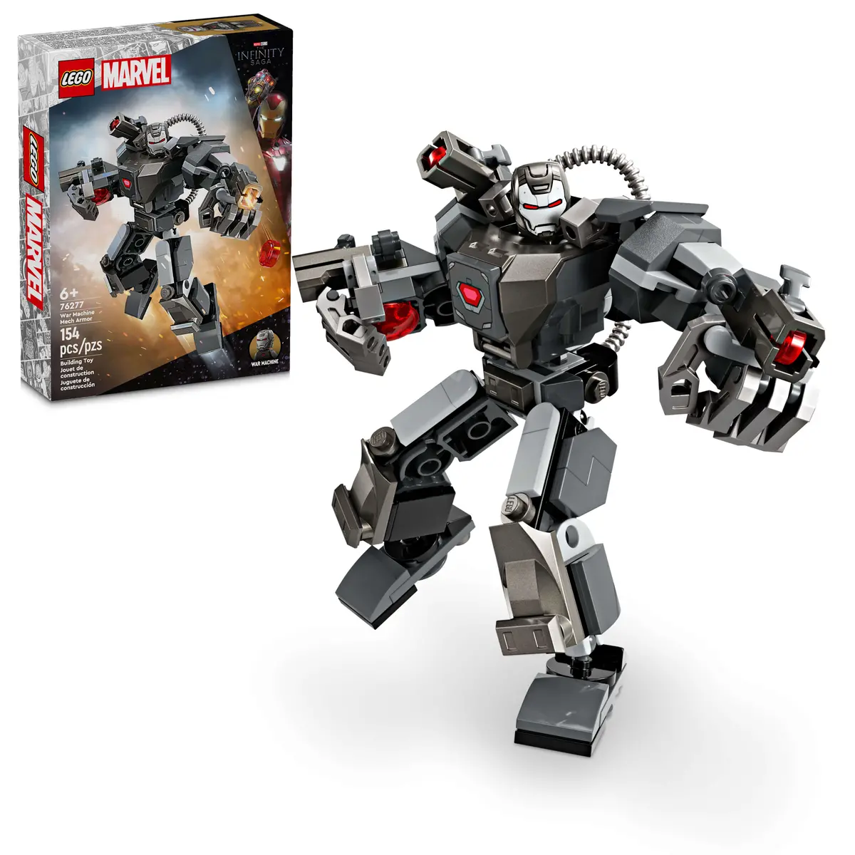 Lego Marvel 76277 War Machine Mech Armor Building Toy 1