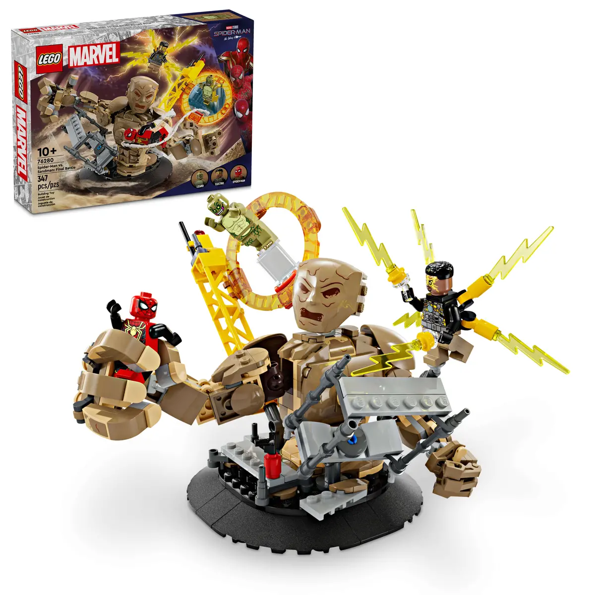 Lego Marvel Spider-Man Vs. Sandman: Final Battle Set 76280 - 347 Pieces 1