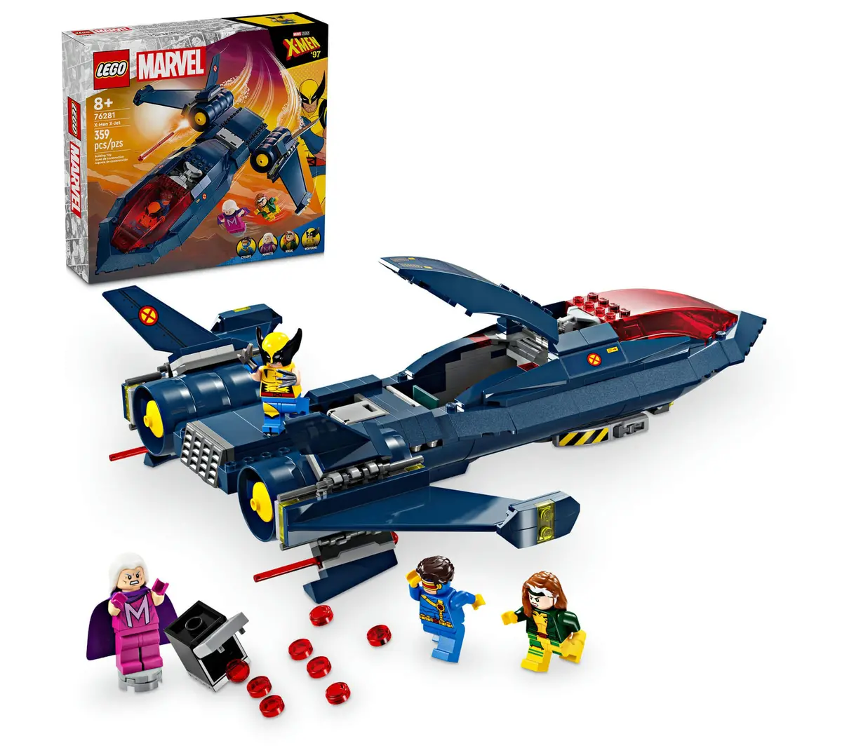 Lego Marvel X-Men X-Jet Buildable Toy Set 76281 1