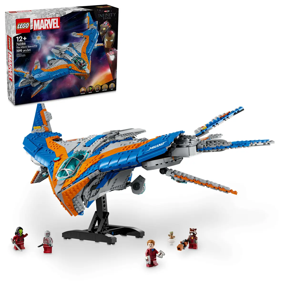 Lego Marvel Guardians Of The Galaxy: The Milano 76286 Space Adventure Set 1
