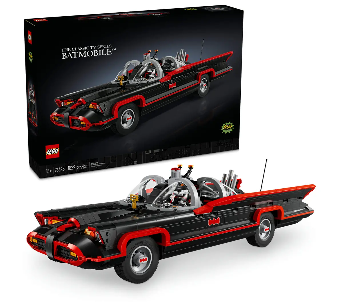 Lego Dc Batman: Classic Tv Series Batmobile Collector's Set 76328 1