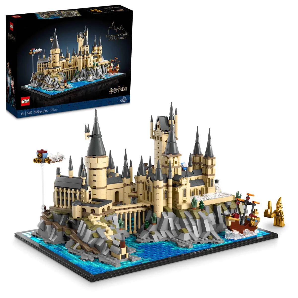 Lego Harry Potter Hogwarts Castle And Grounds 76419 Building Set - 2,660 Pieces 1