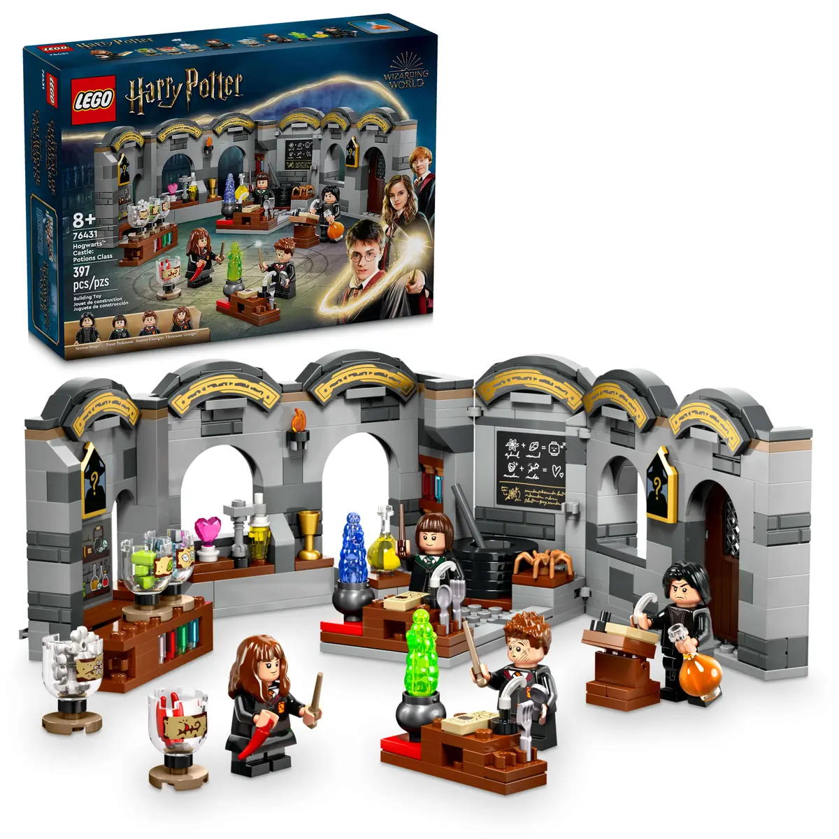 Lego Harry Potter Hogwarts Castle 397-Piece Potions Class Set 76431 1