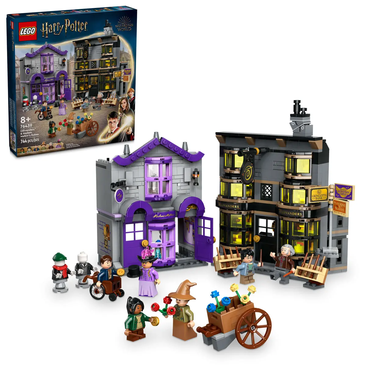 Lego Harry Potter Diagon Alley Ollivanders & Madam Malkin's Robes Set - 744 Pieces 1