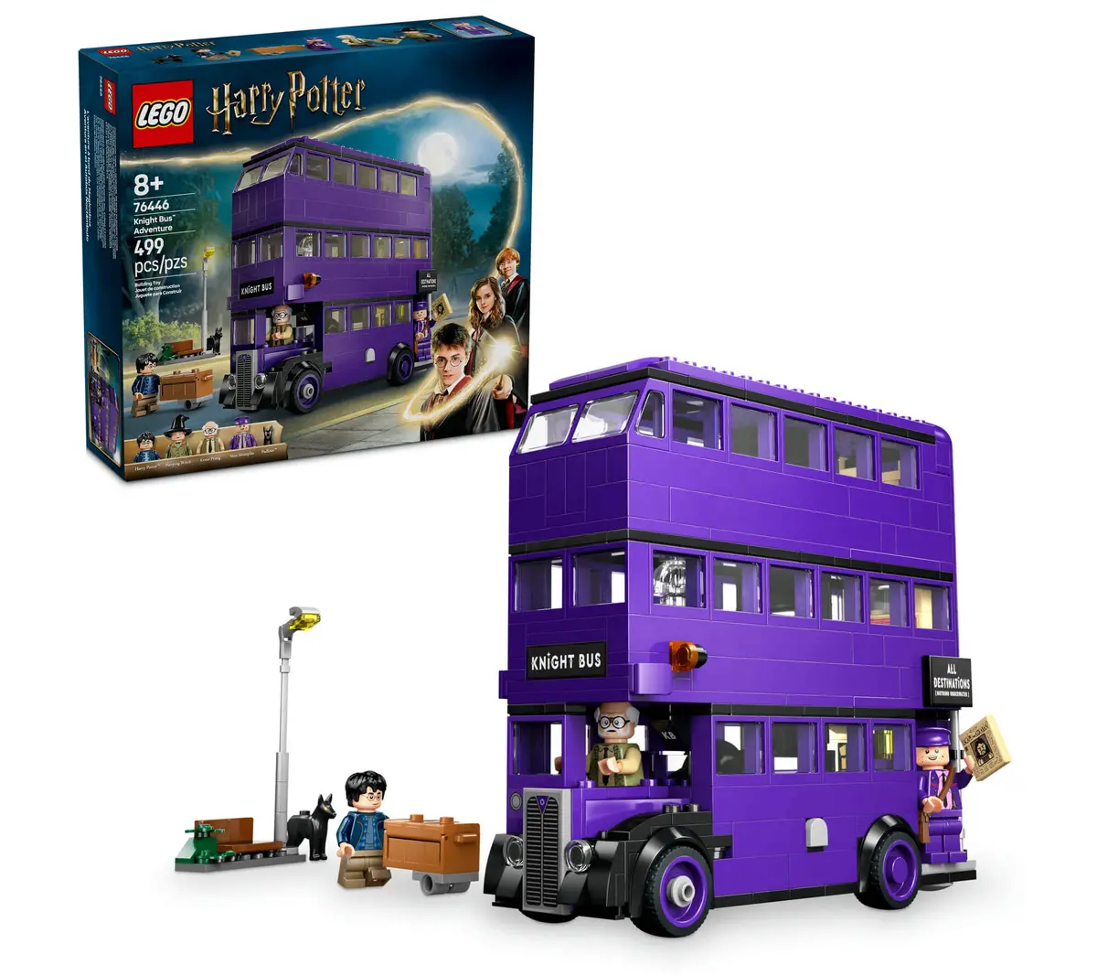 Lego Harry Potter Knight Bus Magic Adventure Vehicle Toy 76446 1
