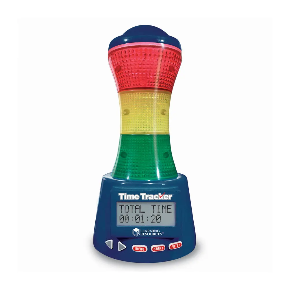 Learning Resources Time Tracker - Visual Timer & Clock For Kids 1